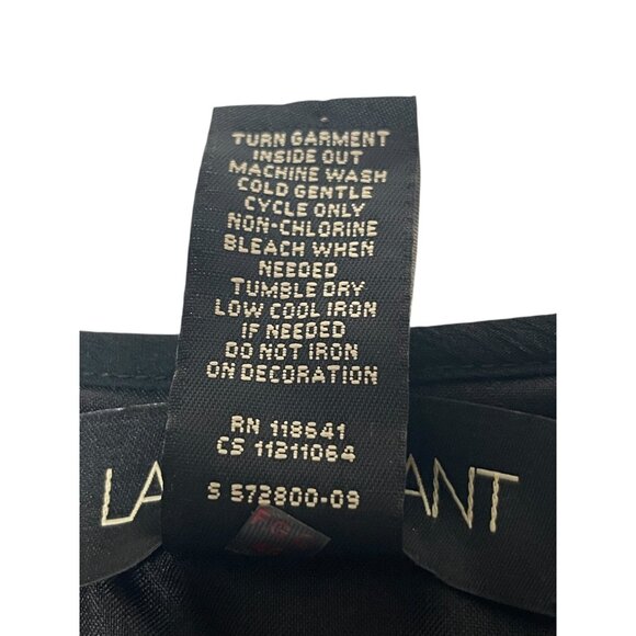 Black Sleeveless Midi Cocktail Dress Sequined Empire Waist Lane Bryant Size 20 - Picture 6 of 14